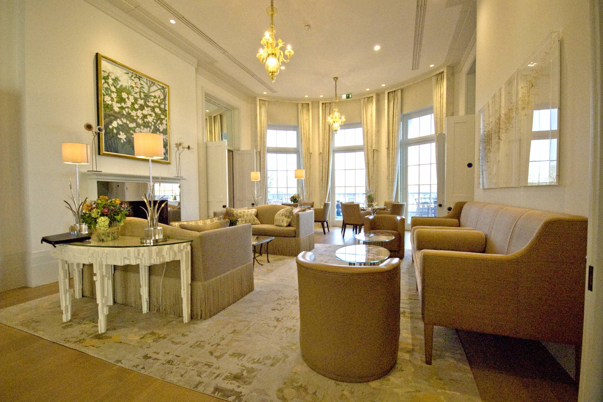 Coworth Park living room