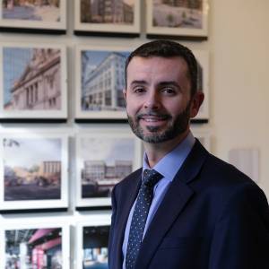 Portrait of staff member Stuart Flaxton
