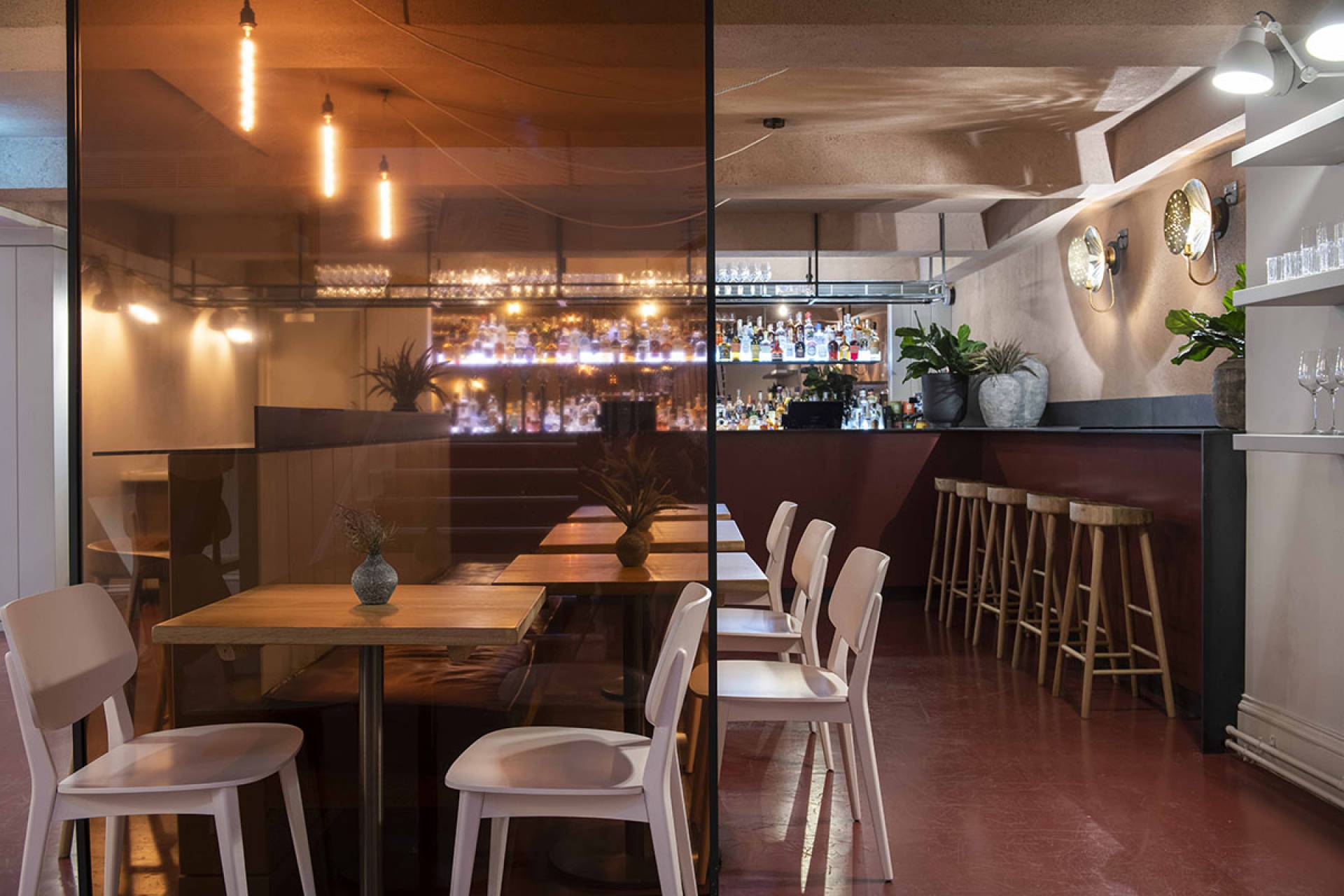 The Old Vic restaurant area
