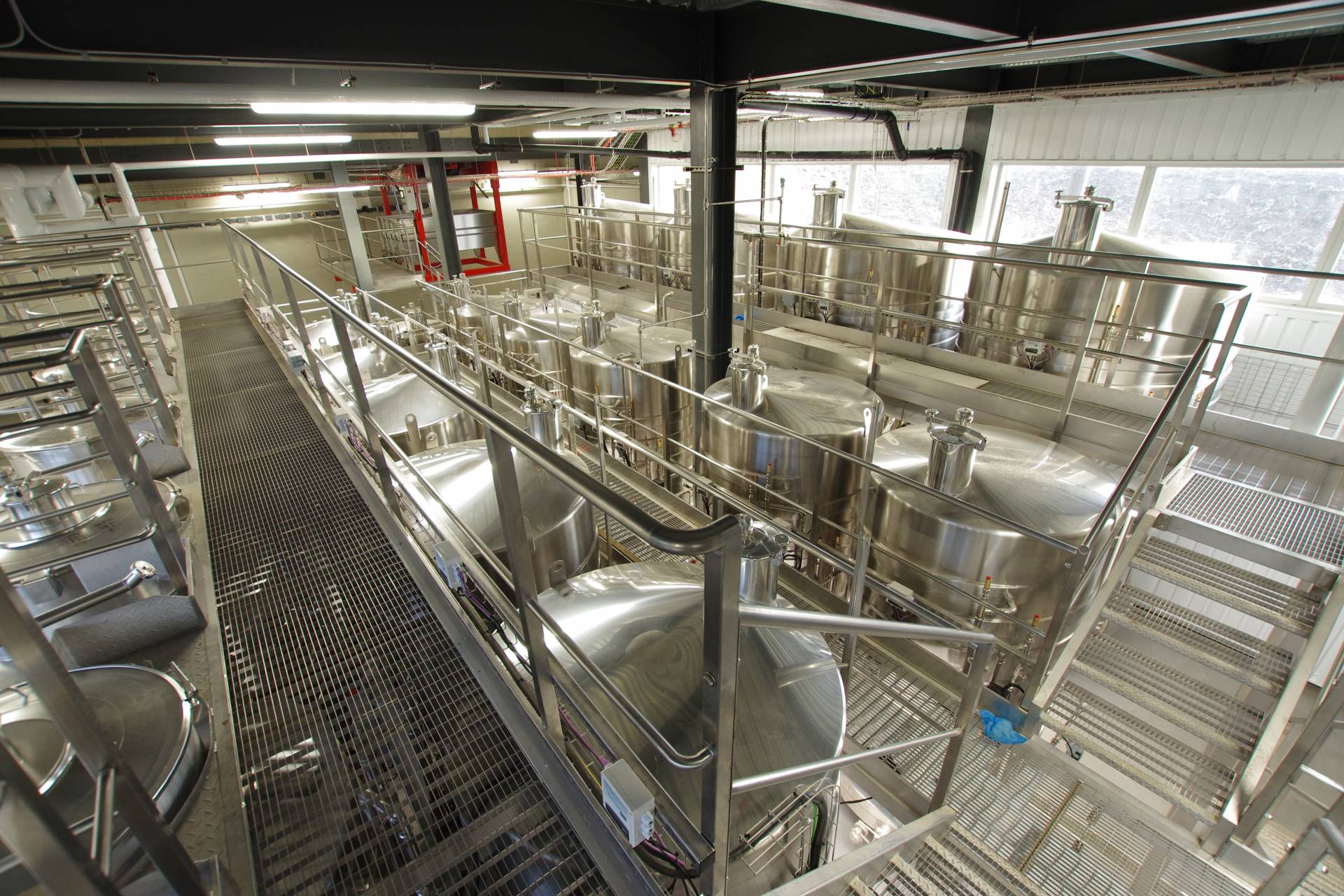 Rathfinny Winery wine storage facilities