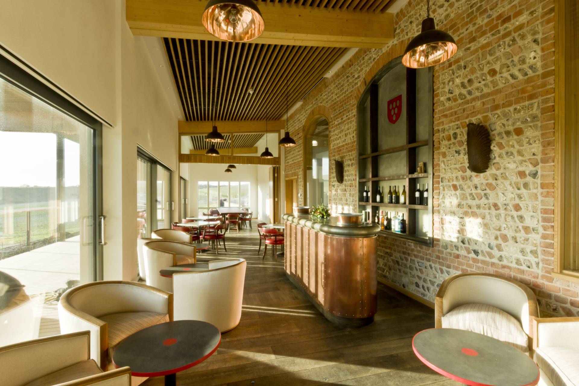 Rathfinny Winery bar and restaurant