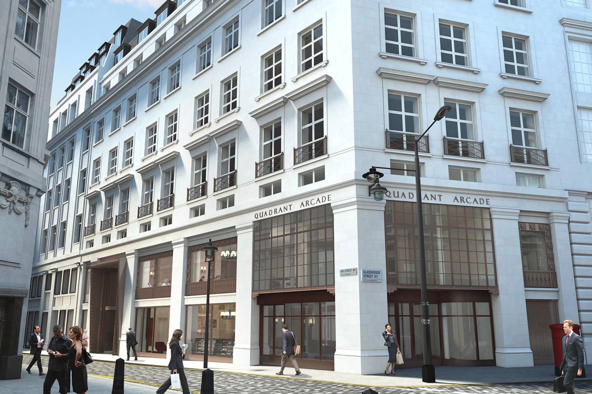 7 Air Street external facade