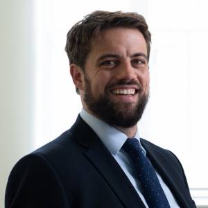 Portrait of staff member Hugo Dring
